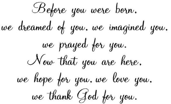 Before you were born